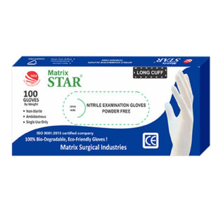 Nitrile Examination Gloves Powder Free 16 Inches