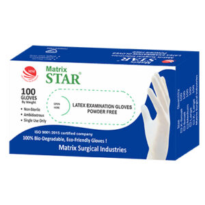 Latex Examination Gloves Powder Free