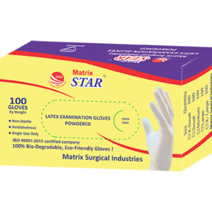 Latex Examination Gloves Powdered