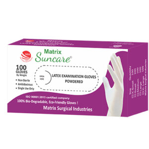 Latex Examination Gloves Powdered